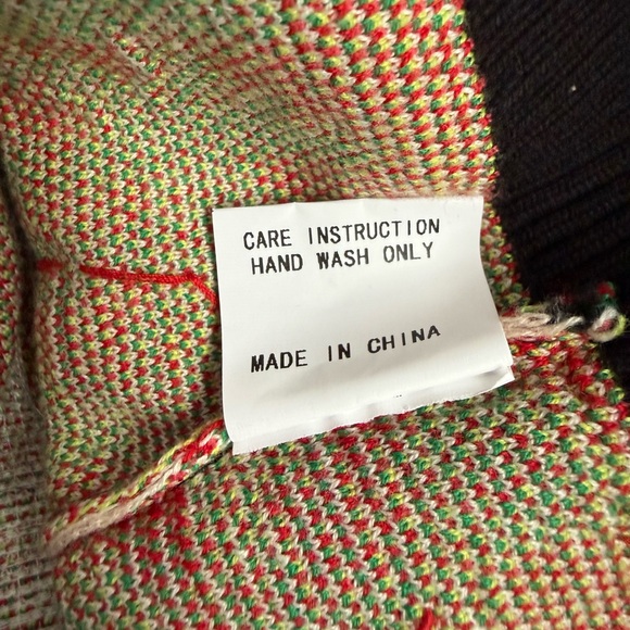 QUEEN OF SPARKLES Festive Nutcracker Cardigan - Black, White, Red - Picture 9 of 9